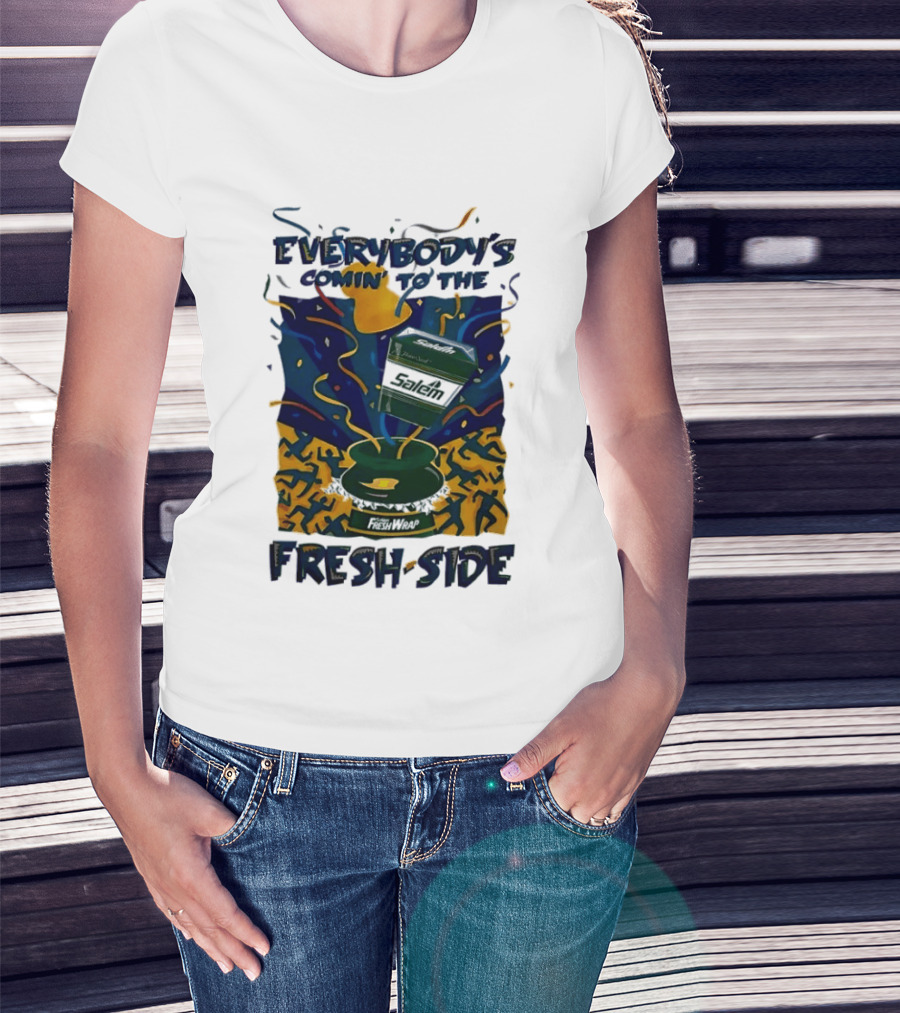 Everybody's Comin' To The Fresh Side Salem Cigarettes T-Shirt