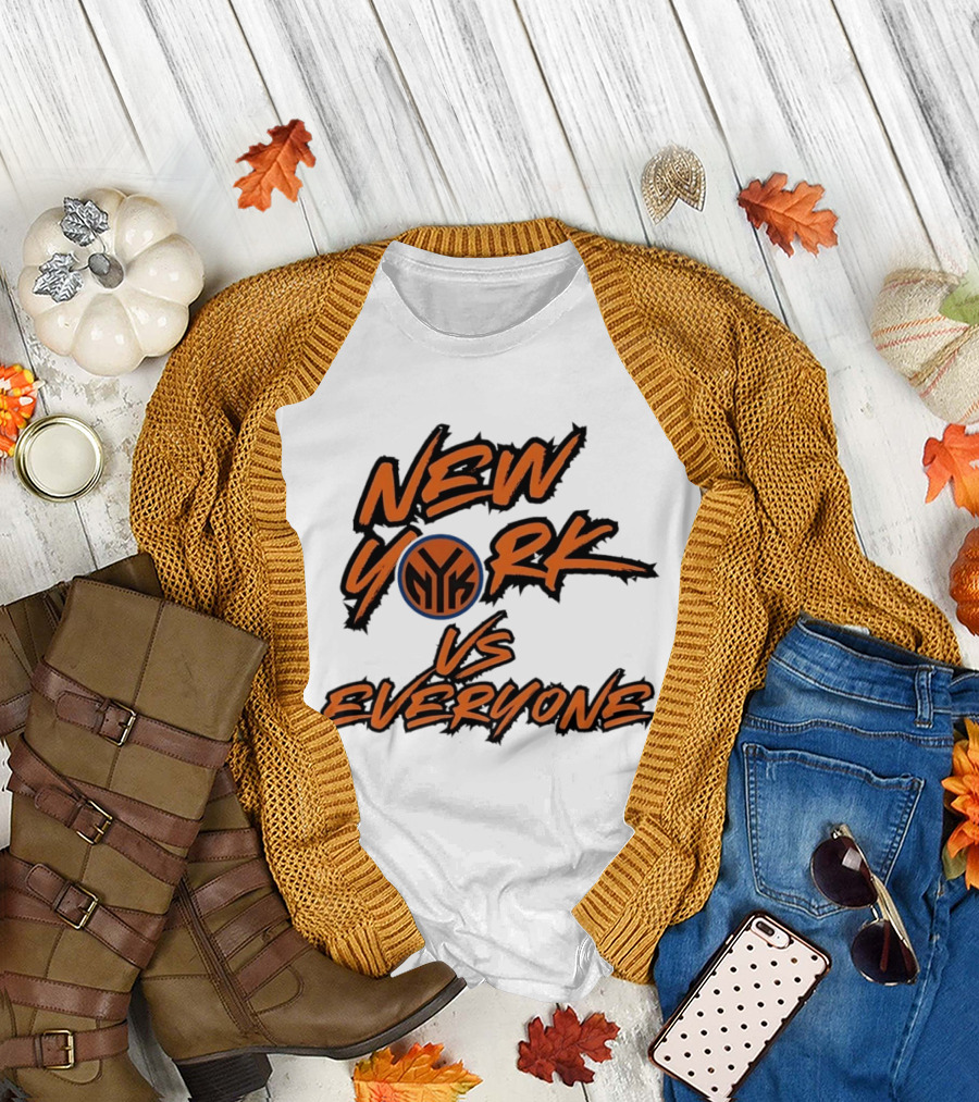 New York Knicks Vs Everyone NY Basketball Rivalry T-Shirt