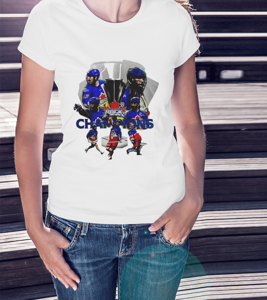 Toronto Rock Lacrosse Champions 2026 National League Victory T-Shirt