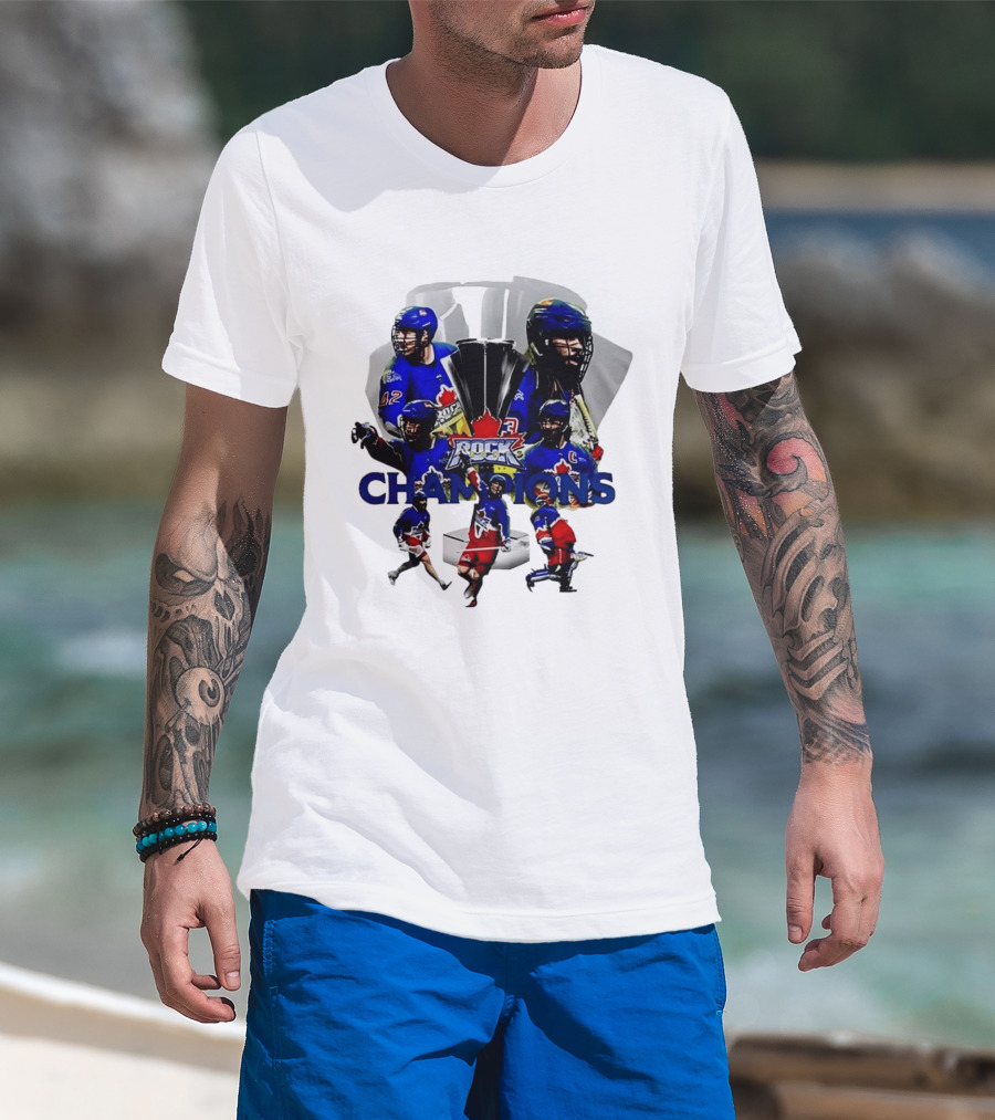 Toronto Rock Lacrosse Champions 2026 National League Victory T-Shirt