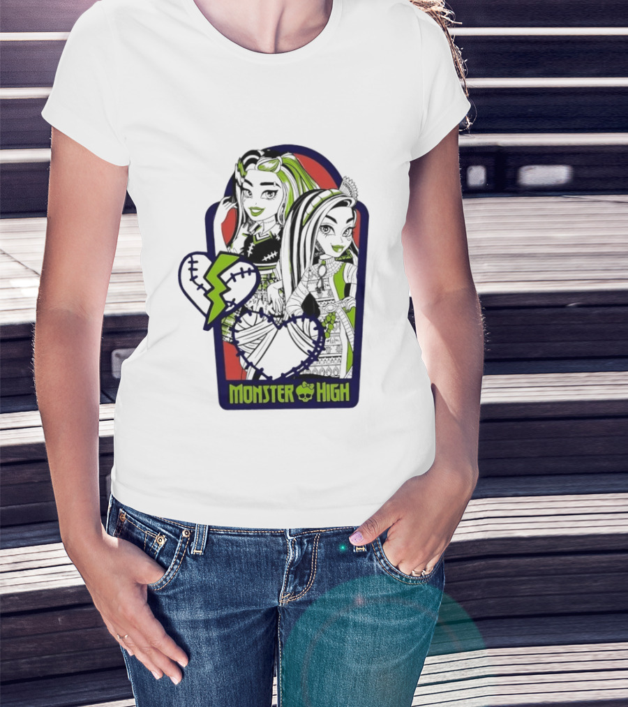 Monster High Cleo De Nile And Frankie Stein Fashion Doll T-Shirt