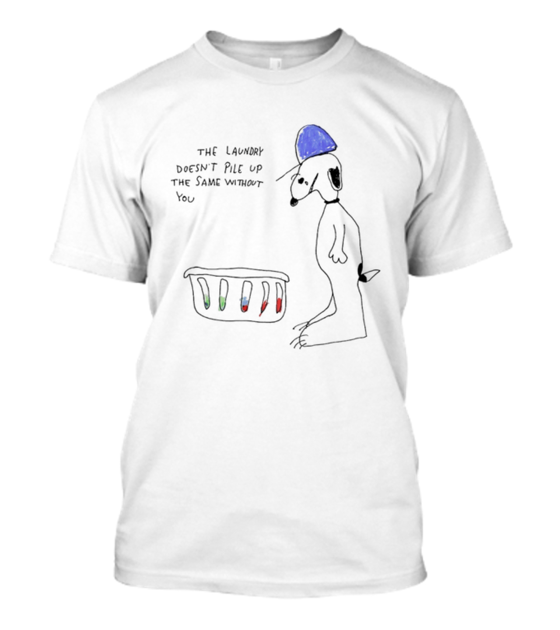 Snoopy The Laundry Doesn't Pile Up The Same Without You T-Shirt