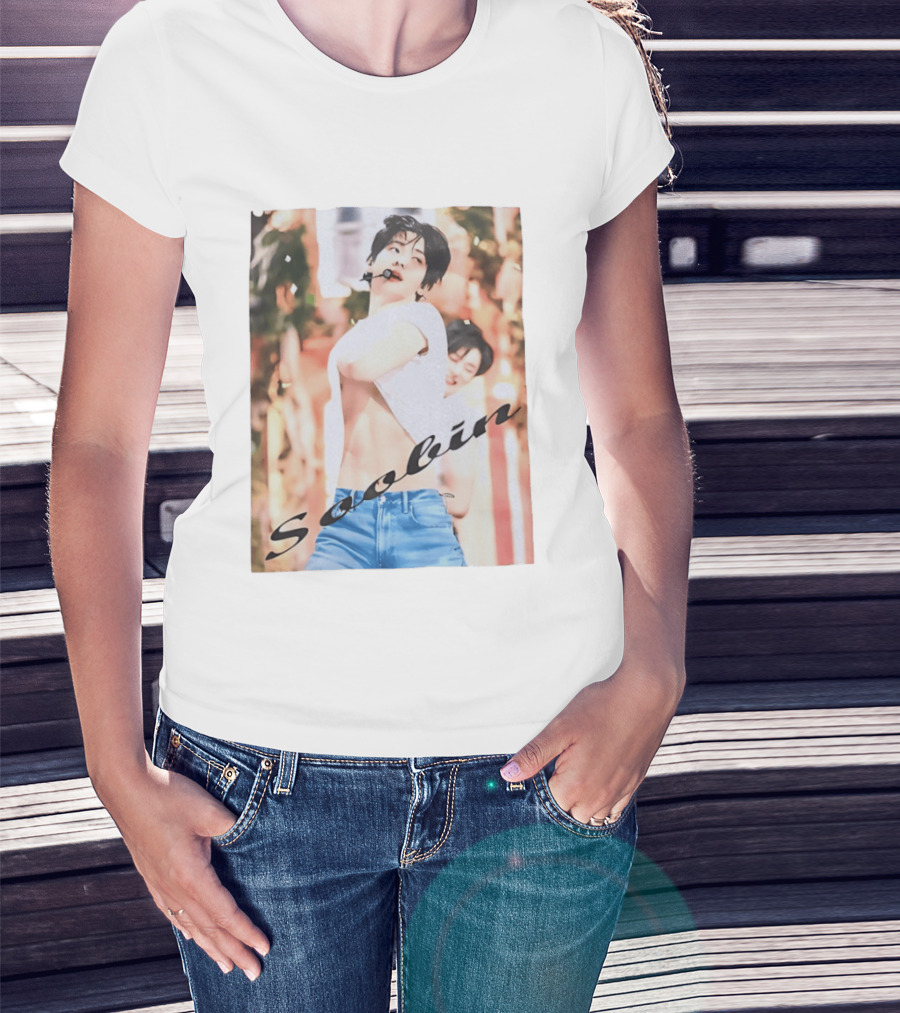 Soobin TXT Abs Performance Stage Fashion T-Shirt