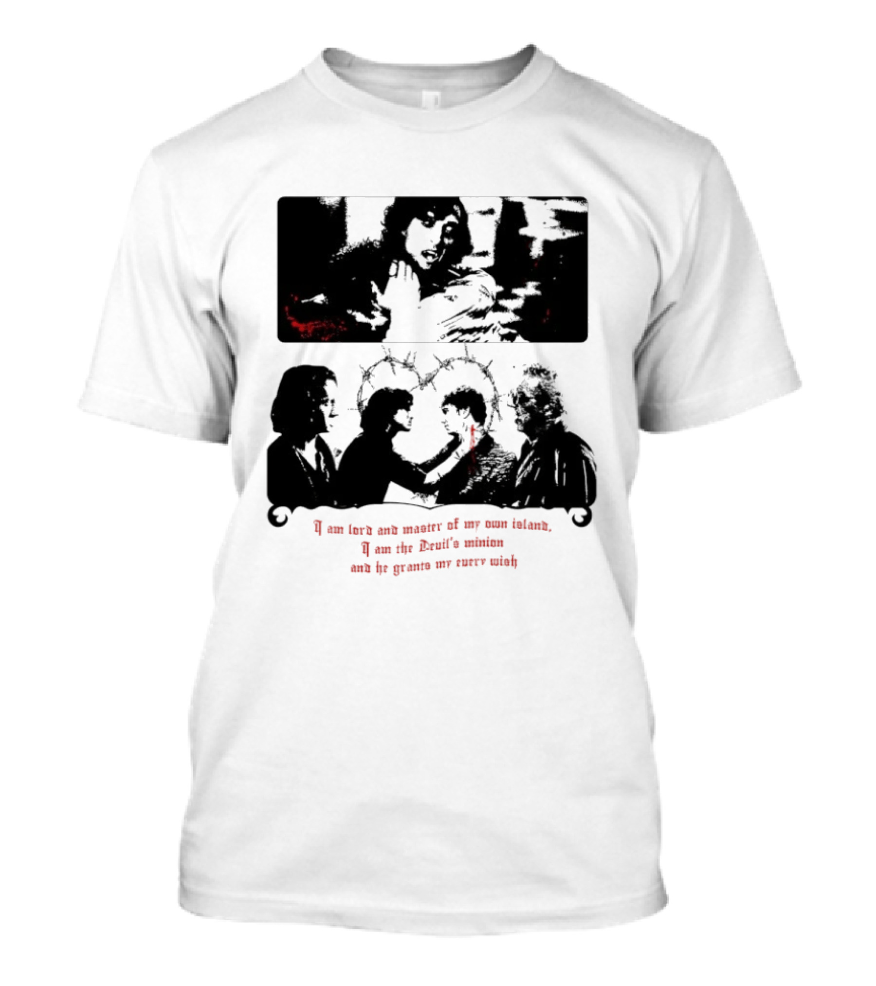 I Am Lord And Master Of My Own Island Devil's Minion Grants My Every Wish T-Shirt