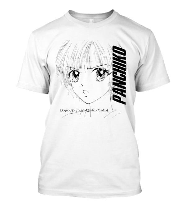 Panchiko Death Metal Manga T-Shirt