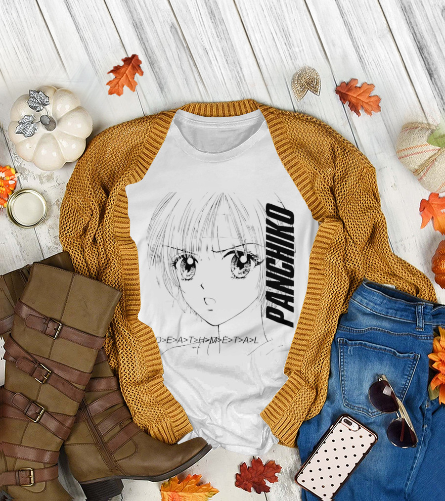 Panchiko Death Metal Manga T-Shirt