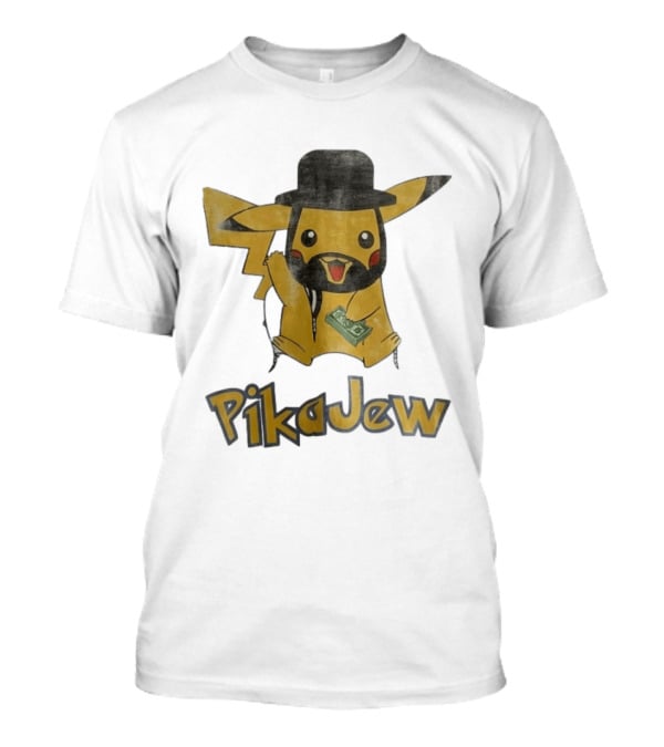 Pikachu PikaJew Meme Wearing Hat And Holding Money T-Shirt