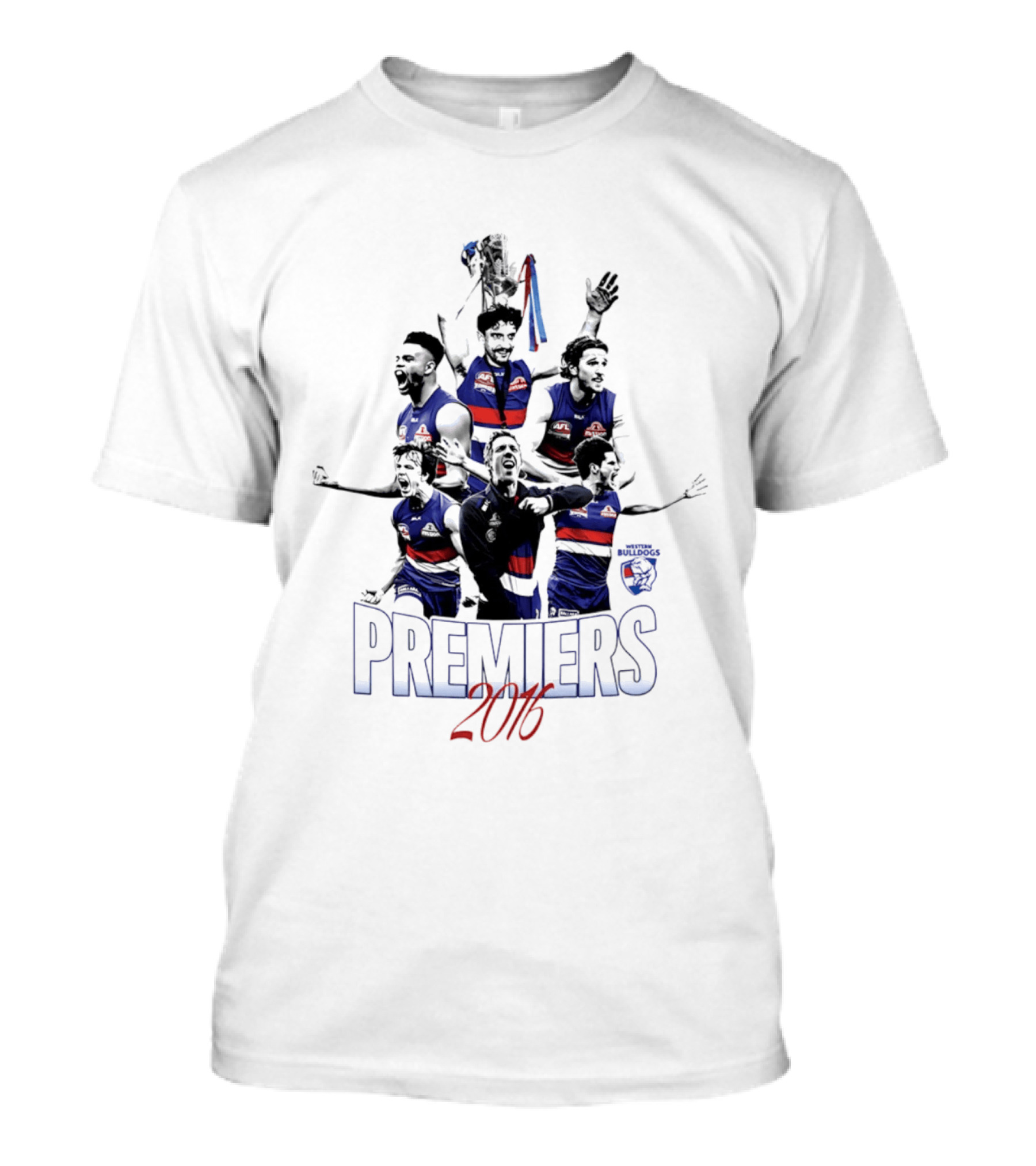 Western Bulldogs Premiers 2016 Celebration T-Shirt