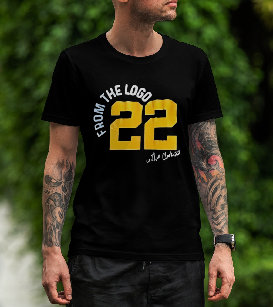 Caitlyn Clark Iowa Hawkeyes From The Logo 22 T-Shirt