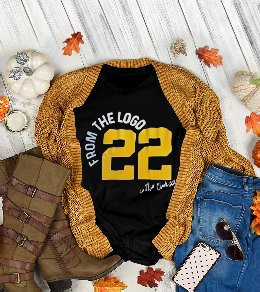 Caitlyn Clark Iowa Hawkeyes From The Logo 22 T-Shirt