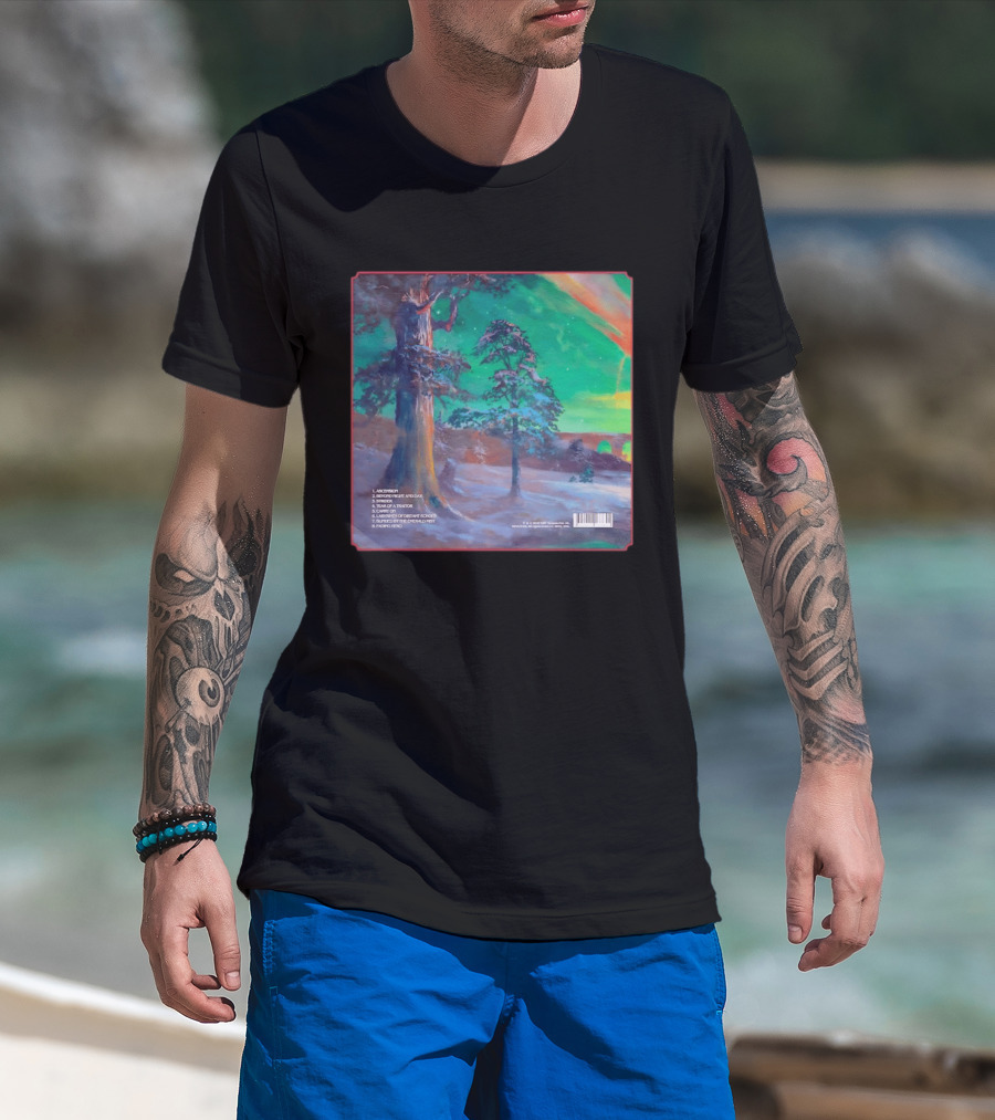 Ascension Beyond Heart And Day Emerald Mist Fading Hero T-Shirt