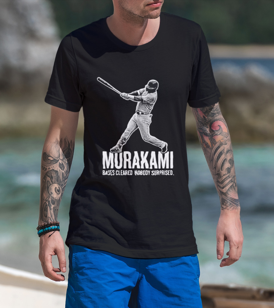 Murakami Bases Cleared Nobody Surprised Swinger Tokyo Yakult Swallows T-Shirt