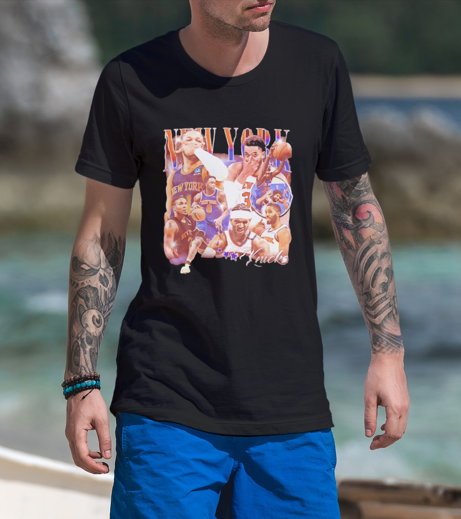 New York Knicks Players Basketball Stars T-Shirt