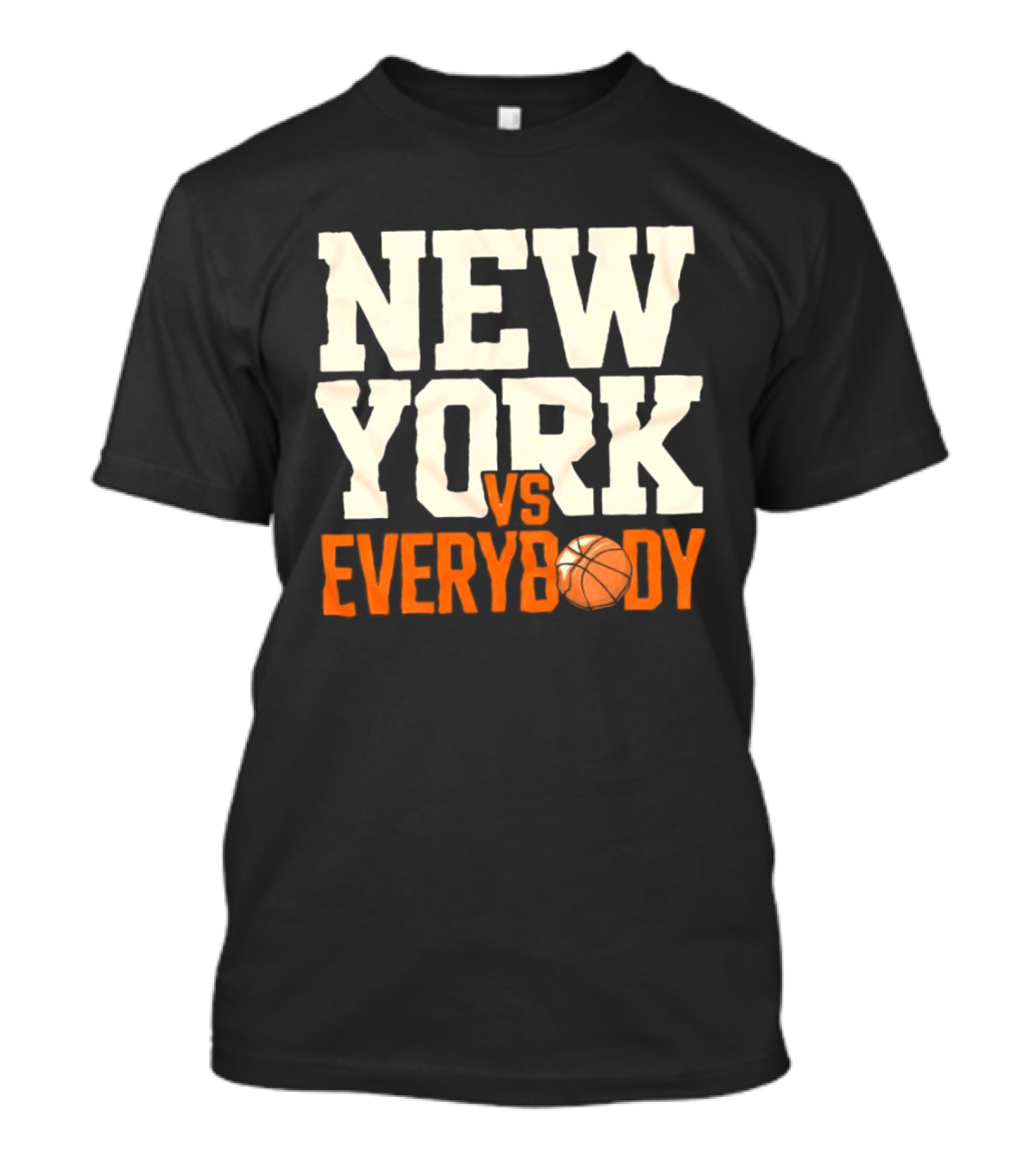 New York Knicks Vs Everybody Basketball Team Fan T-Shirt