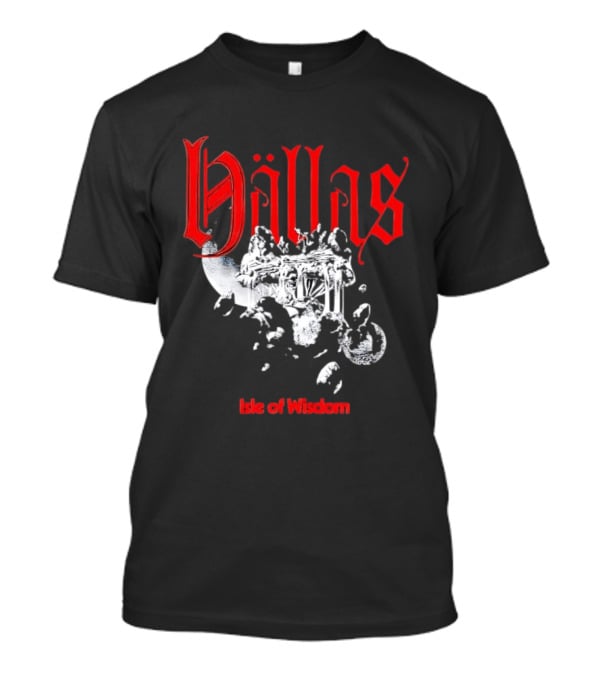 Hallas Isle Of Wisdom Floating Island Fantasy T-Shirt