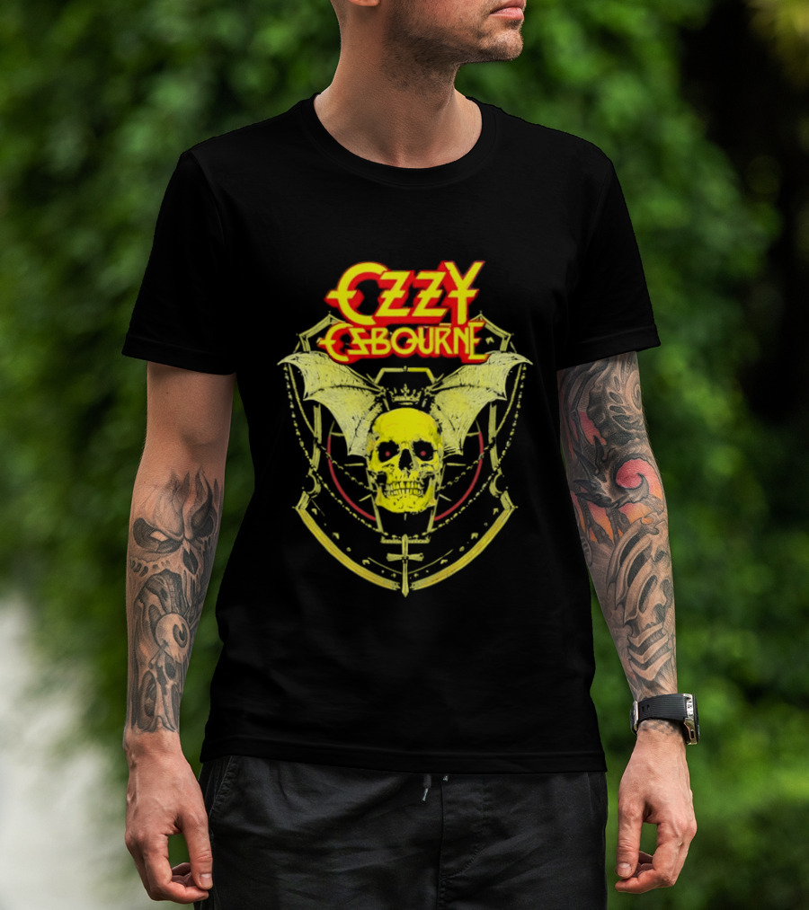 Ozzy Osbourne Winged Skull Prince Of Darkness T-Shirt