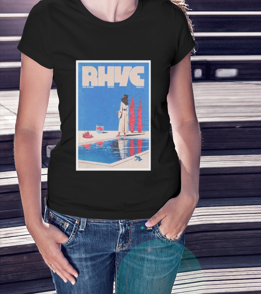 Rhye Zeyzey Poolside May 24 2026 Miami FL Retro Vibe T-Shirt