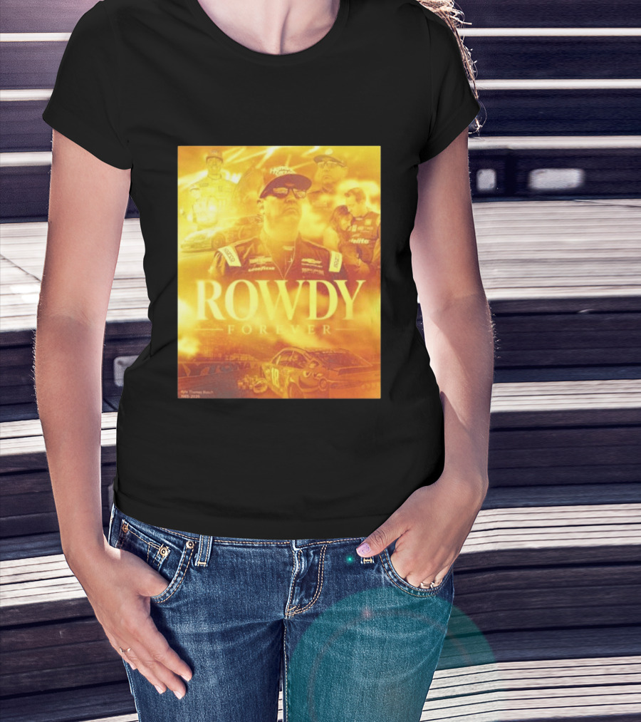 Kyle Busch Rowdy Forever Racing Daytona NASCAR 1985 2026 T-Shirt