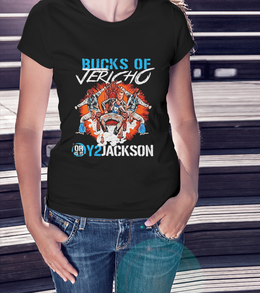 Bucks Of Jericho Y2Jackson Dynamic Wrestling Trio T-Shirt