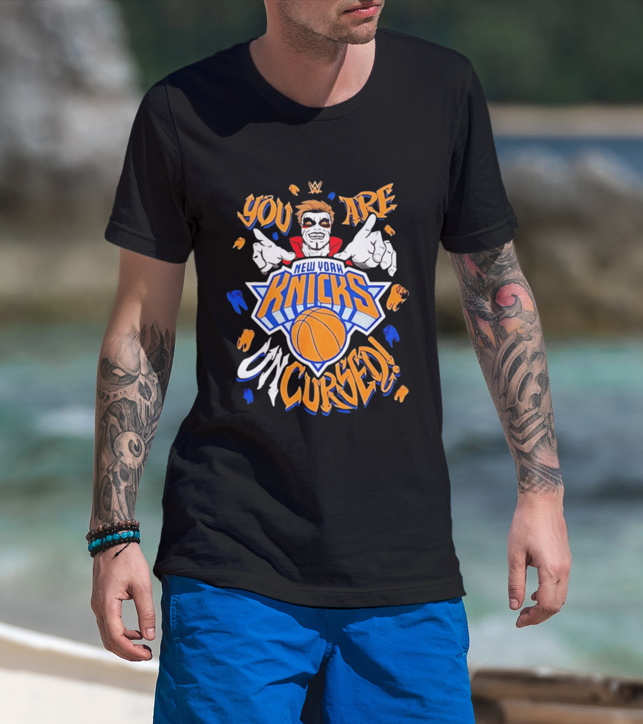 New York Knicks Danhausen You Are Cursed T-Shirt