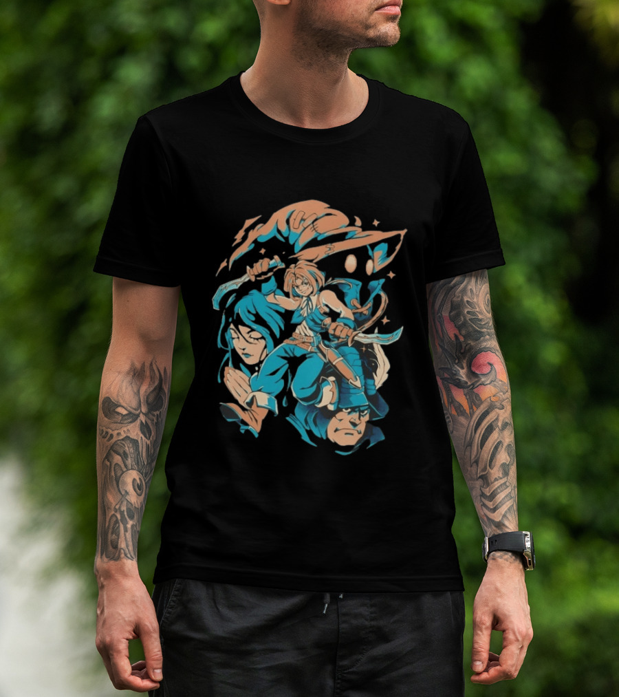 Final Fantasy IX Zidane Tribal Epic Adventure Thief T-Shirt