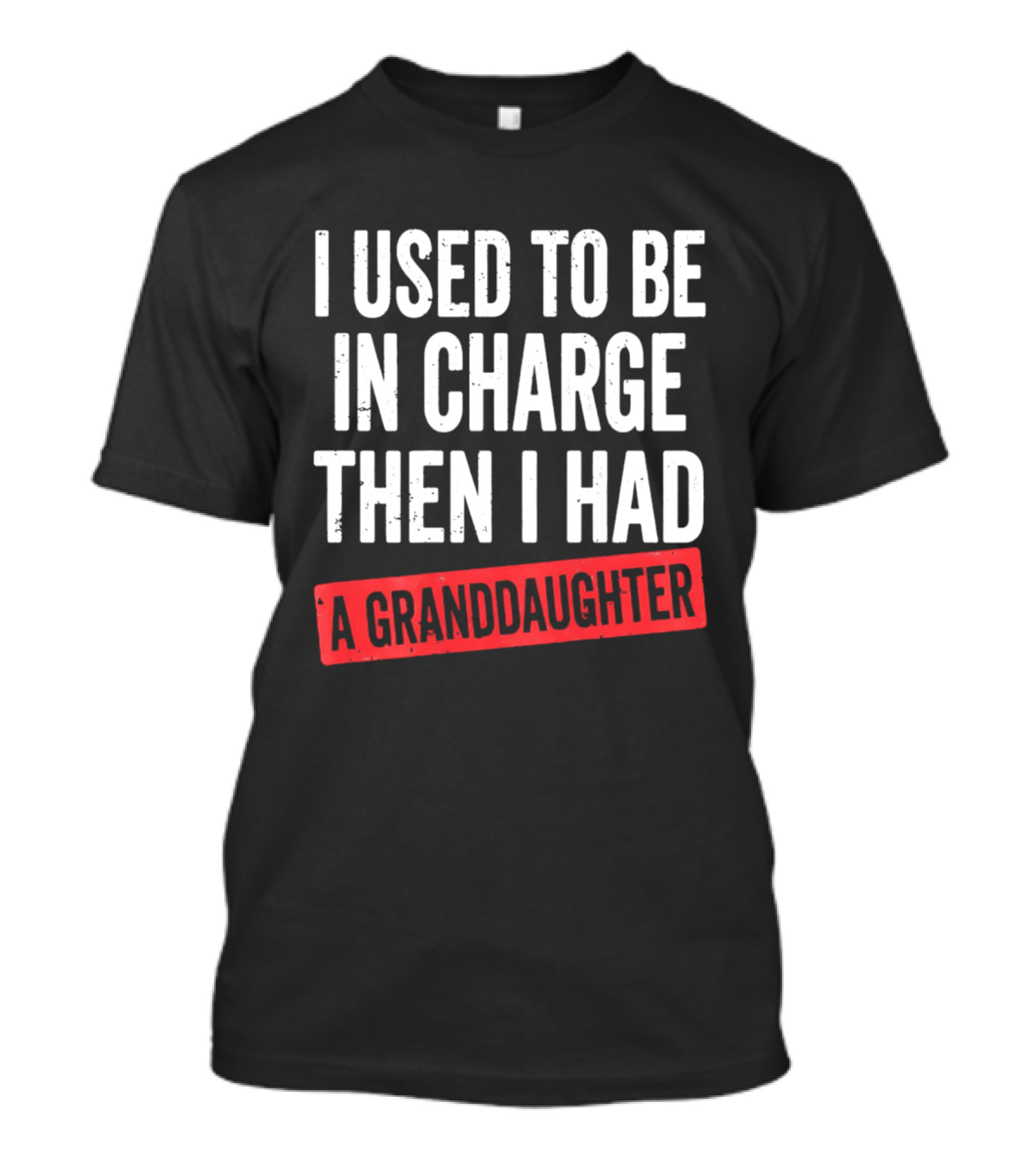 I Used To Be In Charge Then I Had A Granddaughter T-Shirt