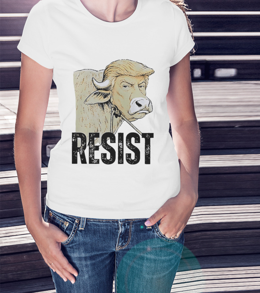 America Buffalo Resist Trump Political Satire T-Shirt