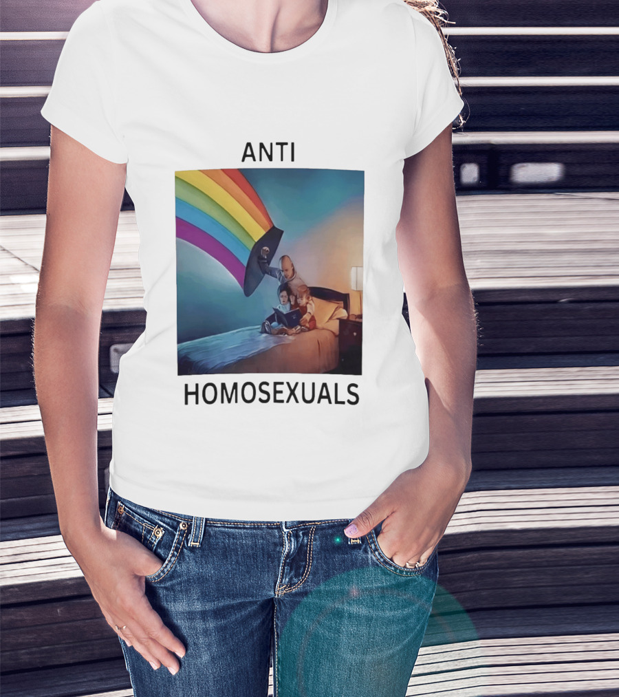 Anti Homosexuals Pride Rainbow T-Shirt