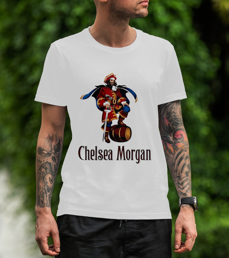 Chelsea Morgan Pirate Captain Red Coat T-Shirt