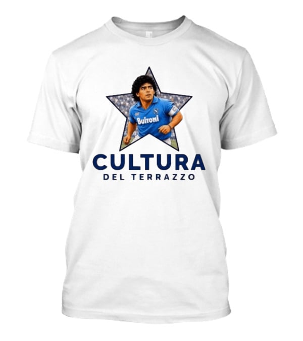 Diego Maradona Buitoni Napoli Cultura Del Terrazzo T-Shirt