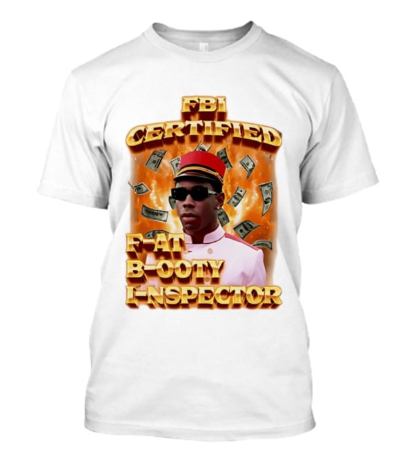 FBI Certified F At B Ooty I Nspector Money Explosion T-Shirt