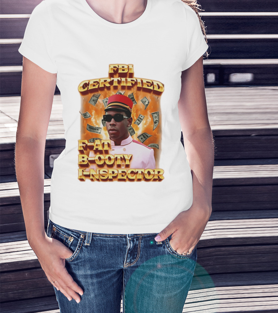 FBI Certified F At B Ooty I Nspector Money Explosion T-Shirt