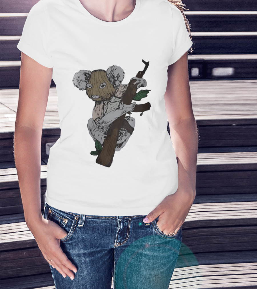 Flyquest Koala Ski Mask AK47 T-Shirt