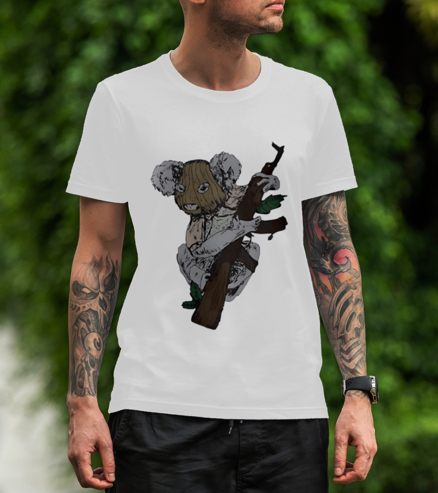 Flyquest Koala Ski Mask AK47 T-Shirt