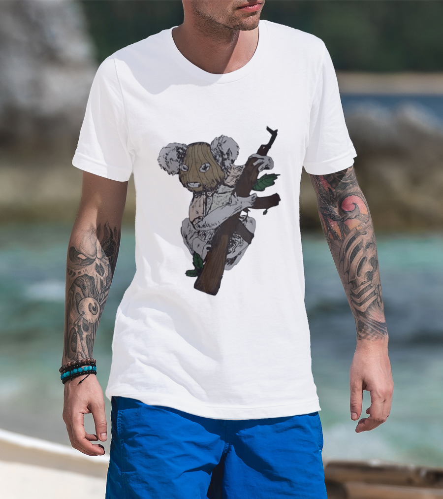 Flyquest Koala Ski Mask AK47 T-Shirt