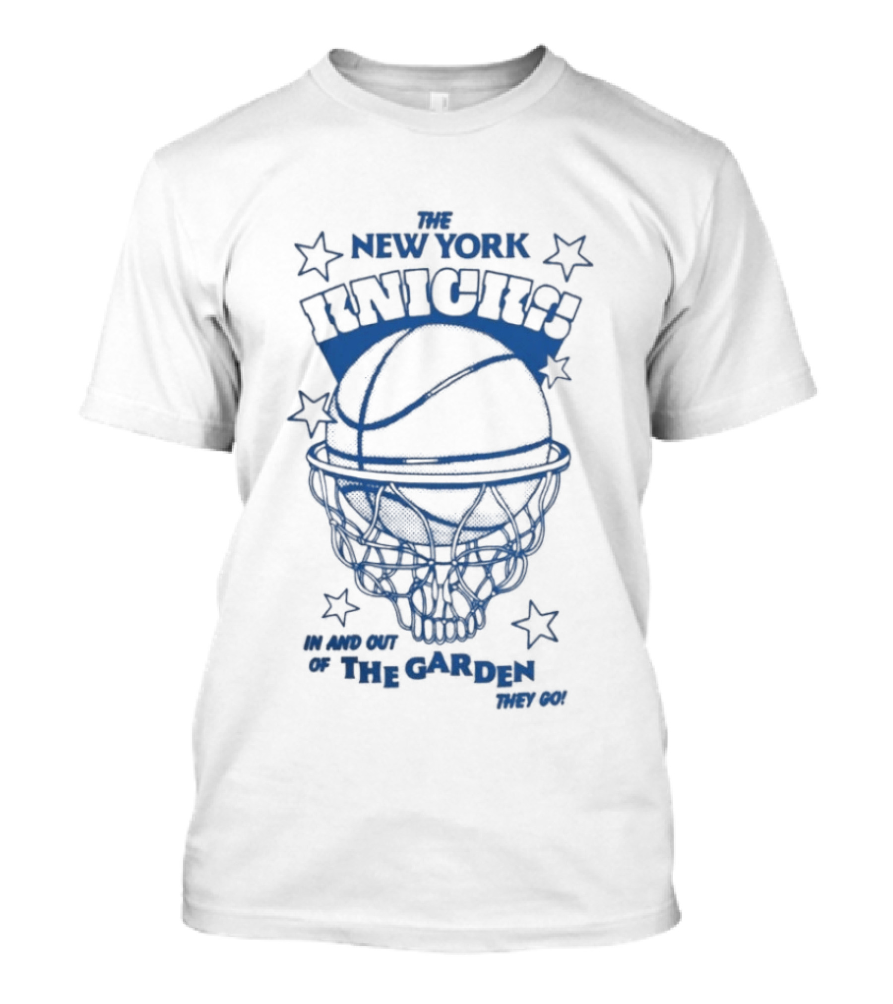 The New York Knicks Grateful Dead Steal Your Face Basketball In And Out Of The Garden T-Shirt