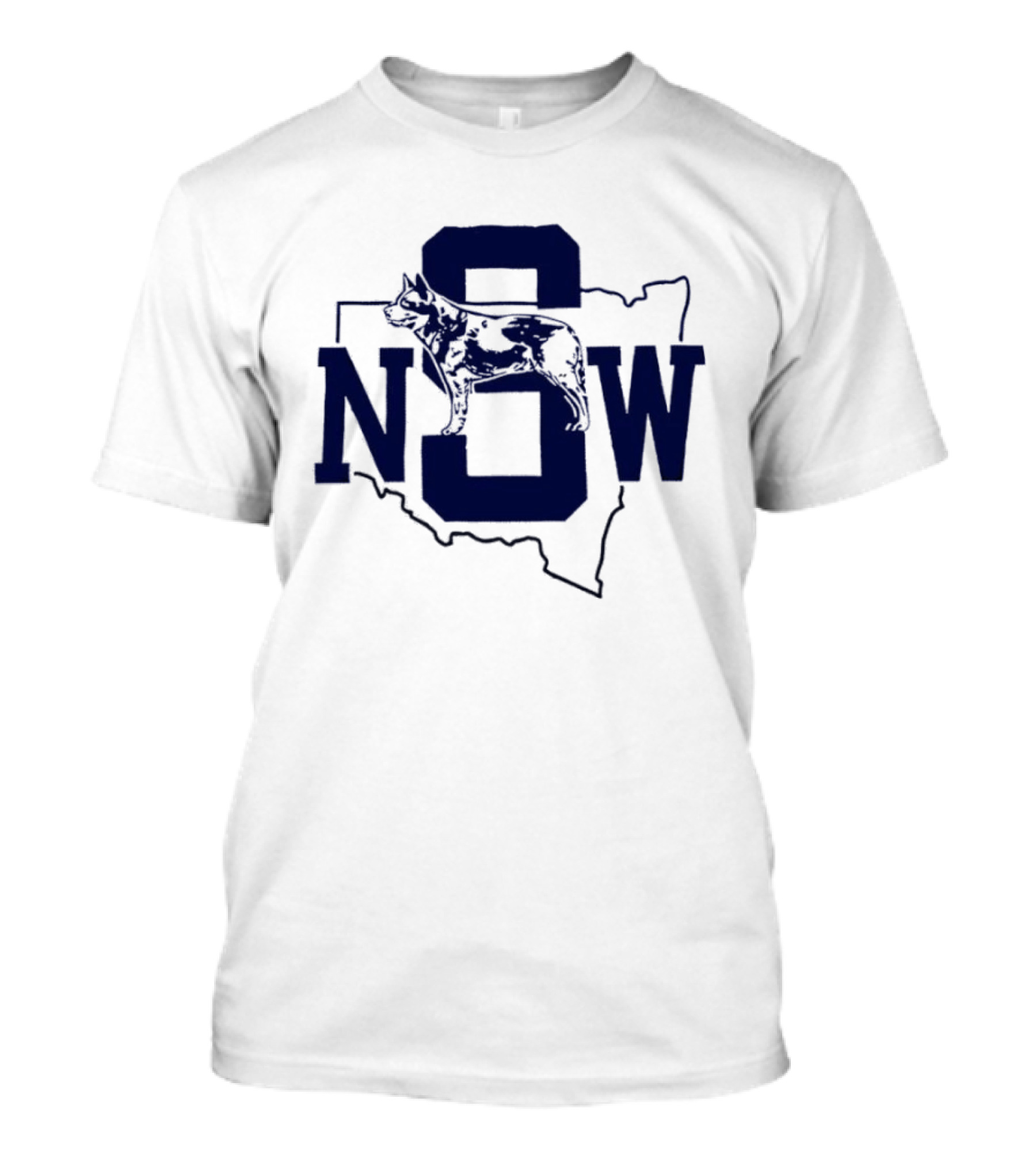 NSW Cattle Dog Map New South Wales Australia T-Shirt