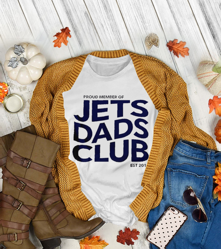 Winnipeg Jets Proud Member of Jets Dads Club Est 2011 T-Shirt