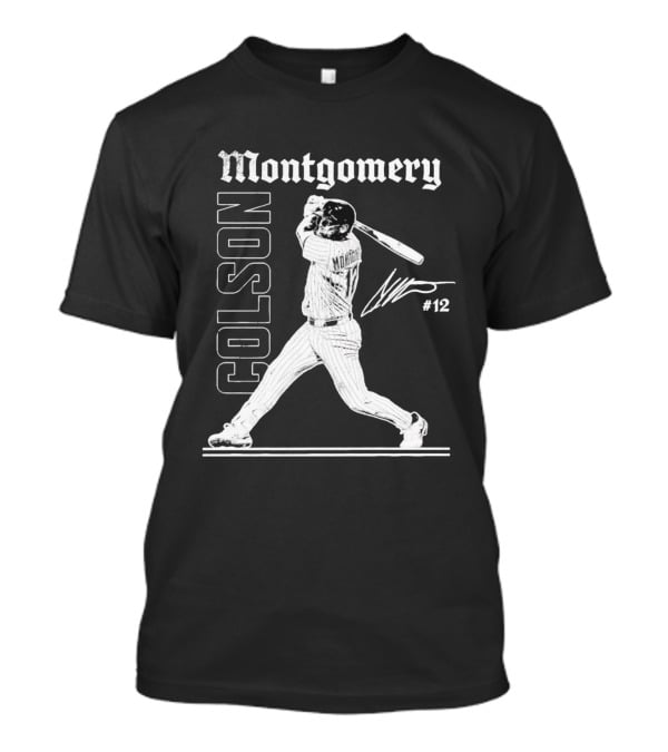 Montgomery Colson Baseball Chicago White Sox #12 T-Shirt