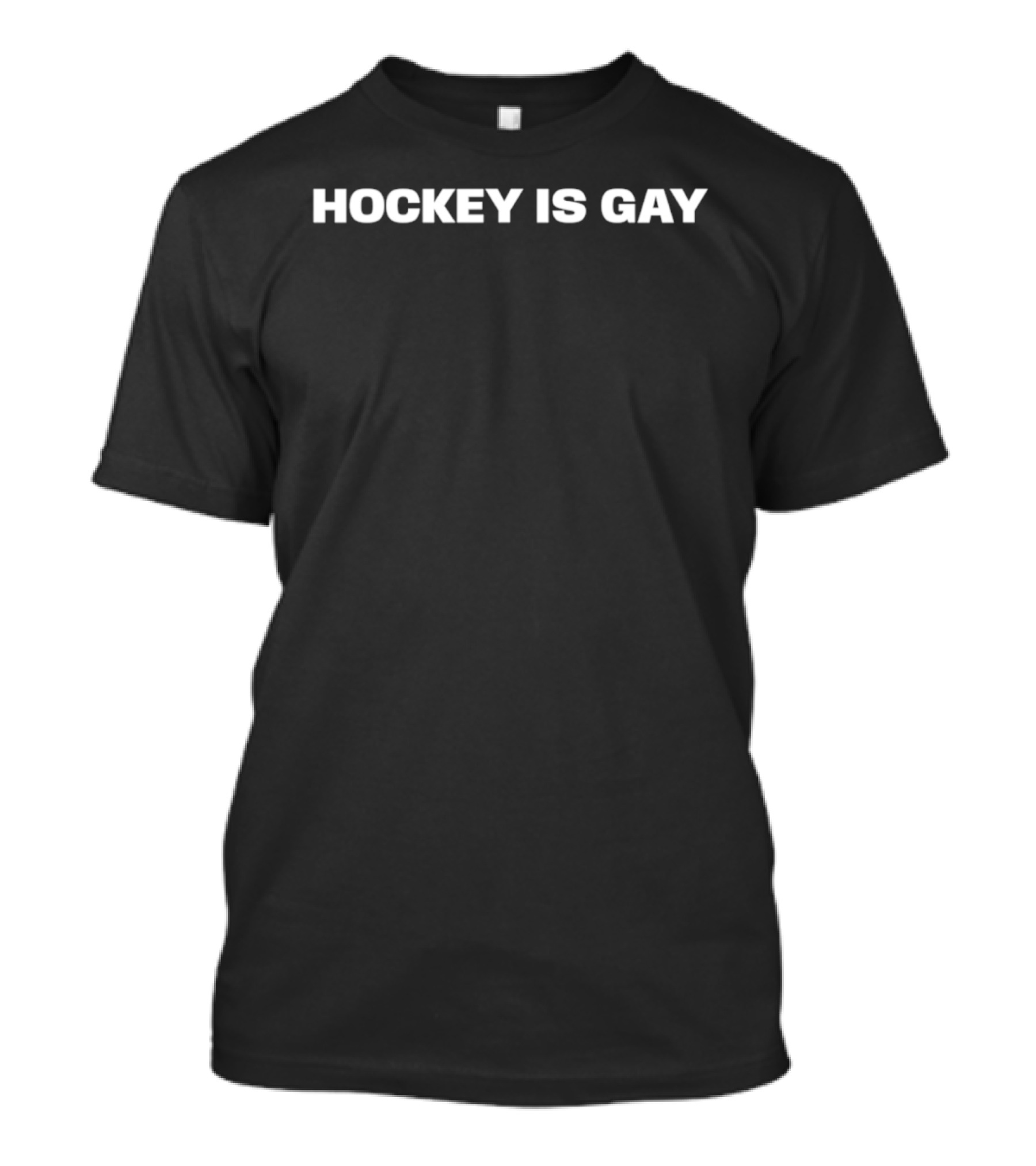 Hockey Is Gay Message Pride LGBTQ+ Inclusivity T-Shirt