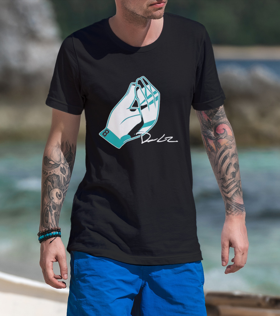 Dominic Canzone Seattle Mariners Che Vuoi Hand Gesture 8 Signature T-Shirt