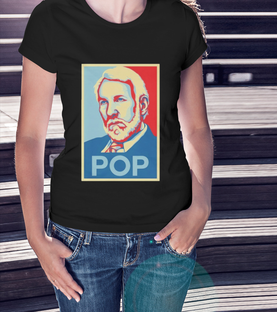 POP Gregg Popovich San Antonio Spurs Hope T-Shirt