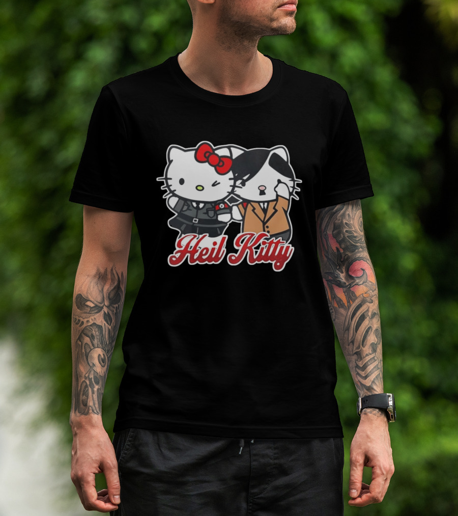 Heil Kitty Hitler Hello Kitty T-Shirt