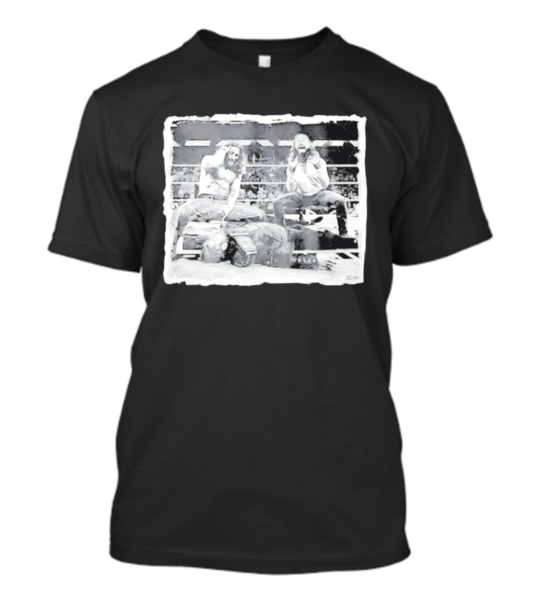 The New 5 Second Pose Wrestling Ring Action T-Shirt