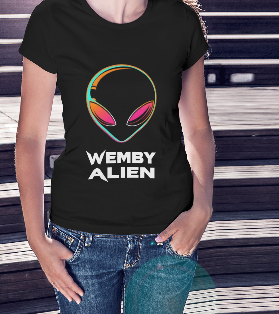 Wemby Alien San Antonio Spurs Fiesta Extraterrestrial Edition T-Shirt