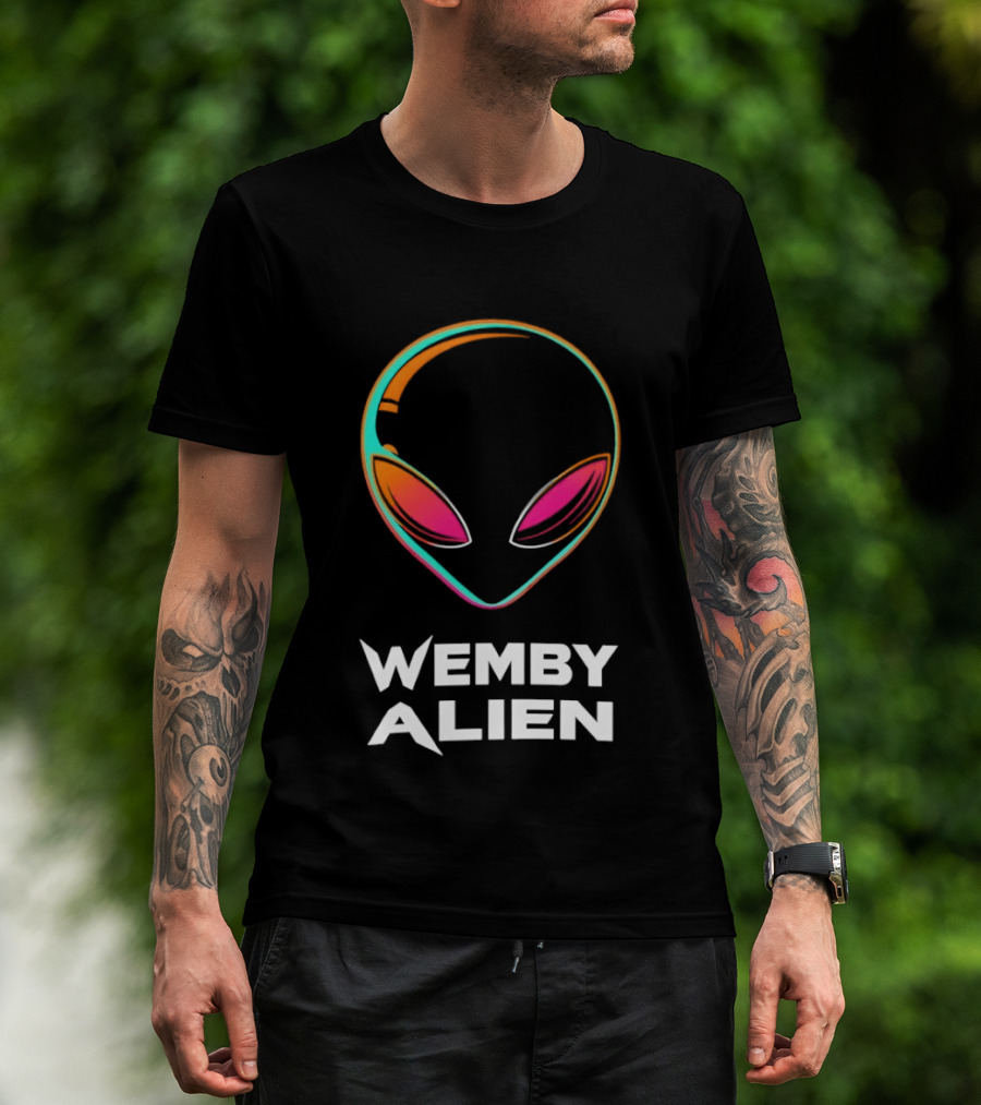 Wemby Alien San Antonio Spurs Fiesta Extraterrestrial Edition T-Shirt