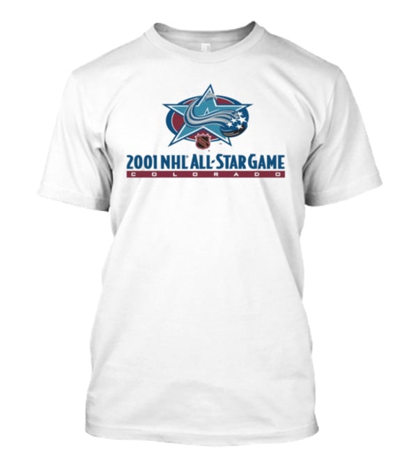 2001 NHL All Star Game Colorado Avalanche T-Shirt
