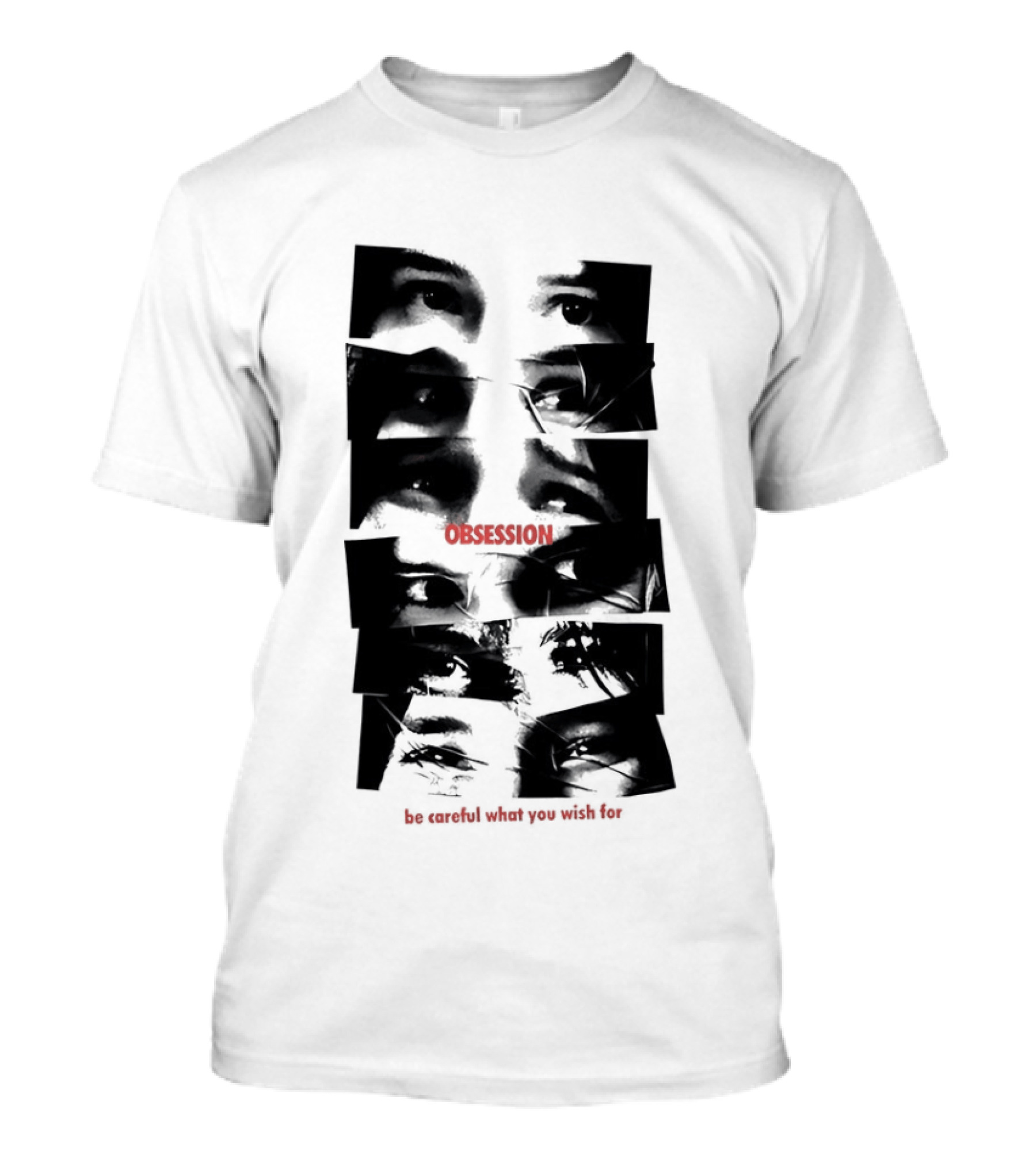 Inde Navarrette Obsession Black Red Grunge T-Shirt