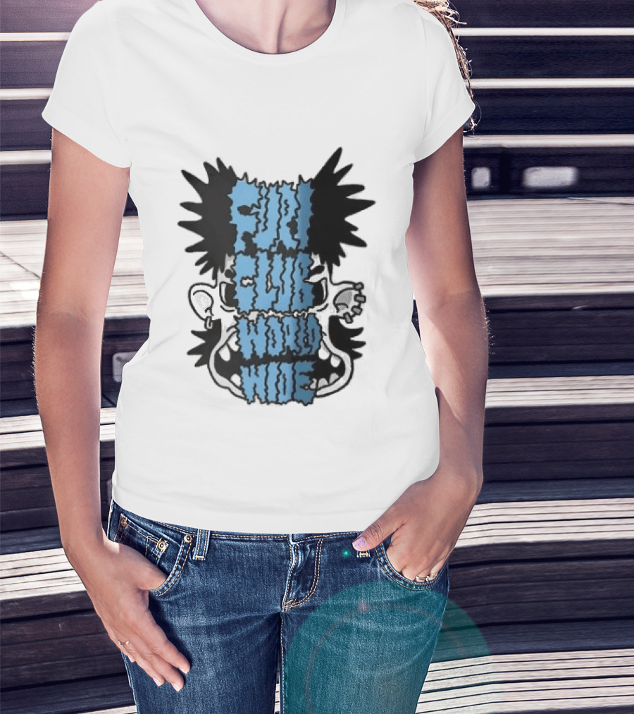Furi Club Worldwide Skull Face T-Shirt