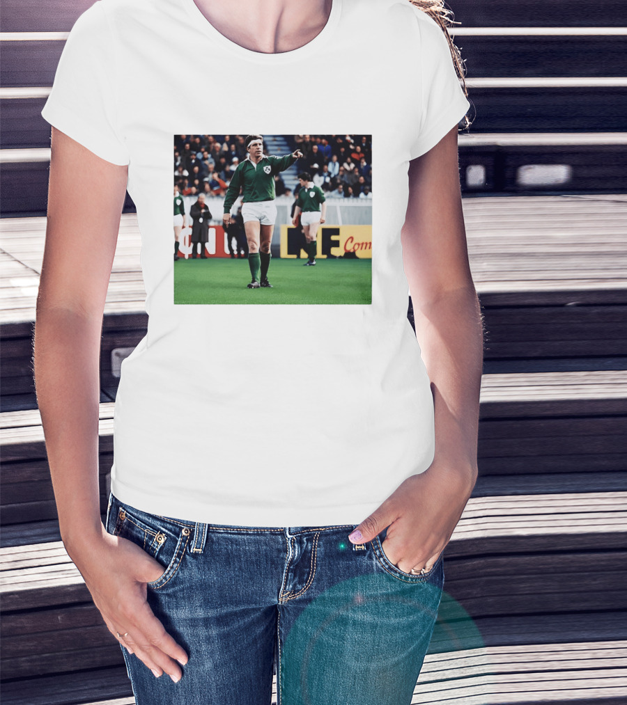 Irish Rugby Mourns Fergus Slattery Former Ireland Captain And Lions Flanker T-Shirt
